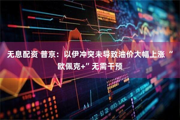 无息配资 普京：以伊冲突未导致油价大幅上涨 “欧佩克+”无需干预