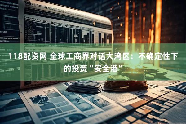 118配资网 全球工商界对话大湾区：不确定性下的投资“安全港”