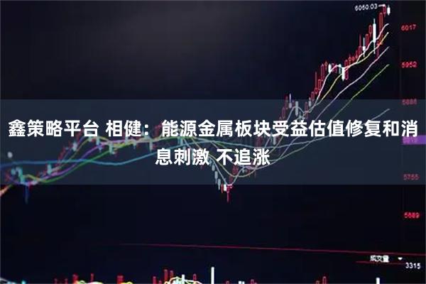 鑫策略平台 相健：能源金属板块受益估值修复和消息刺激 不追涨